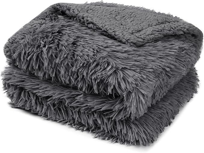 PetAmi Waterproof Dog Blanket for Small Medium Dogs 29x40 Gray