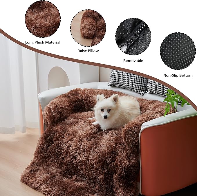 Dog Bed Mat for Couch 43x41x7 Inch