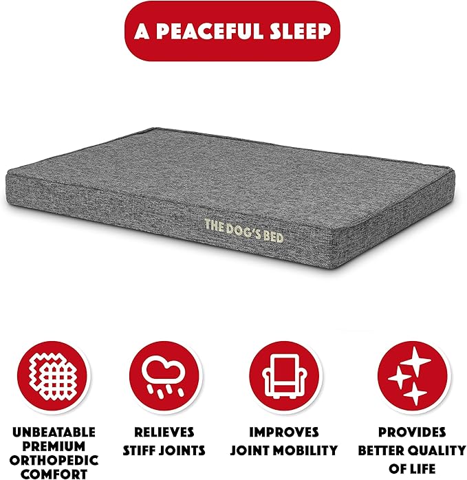 The Dog’s Bed Orthopedic Memory Foam Dog Bed