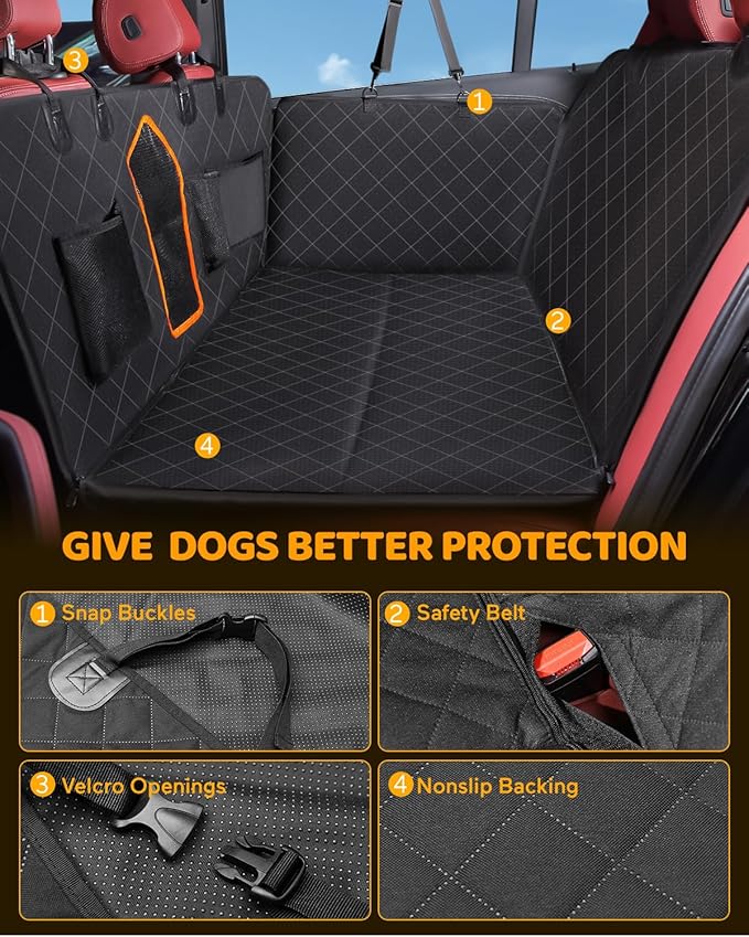 GEARGO Back Seat Extender for Dogs