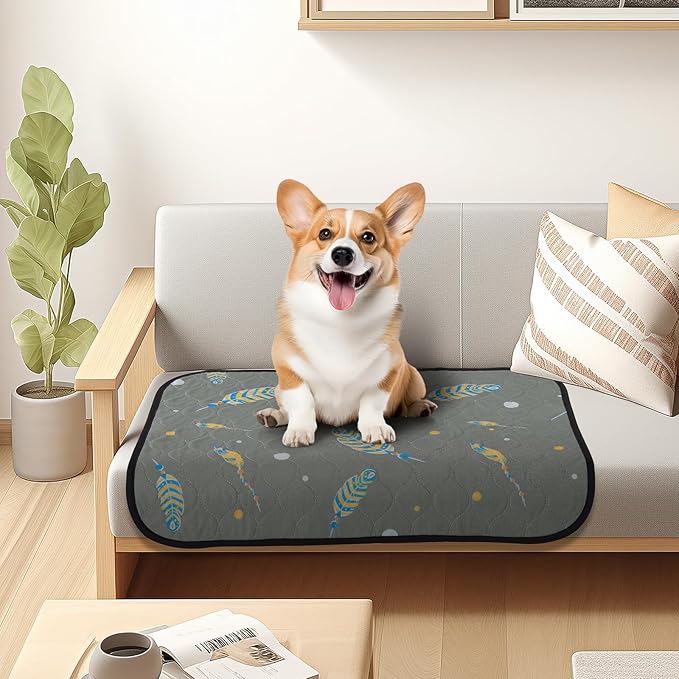 Dog Pee Pads Washable: 2 Pack Reusable Puppy Pads 31x36 Inch