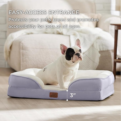 Bedsure Orthopedic Dog Bed for Medium Dogs