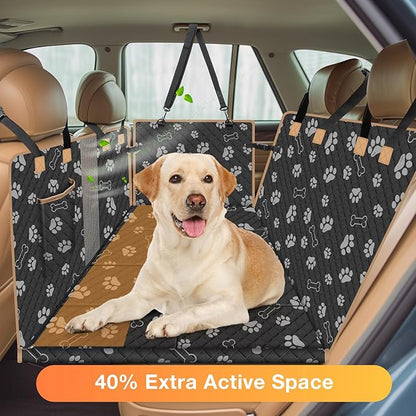 Dog Car Seat Cover for Back Seat