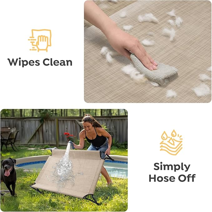 Veehoo Small Elevated Dog Bed CWC2405ACP