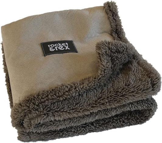 rocket & rex Small Waterproof Dog Blankets for Dogs and Cats