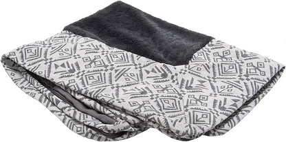 Furhaven Replacement Dog Bed Cover Plush & Southwest Kilim Décor Sofa-Style
