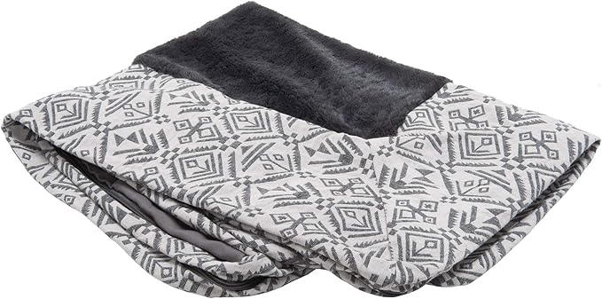 Furhaven Replacement Dog Bed Cover Plush & Southwest Kilim Décor Sofa-Style