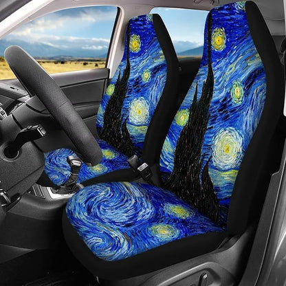 Ystardream Van Gogh Starry Night Seat Cover