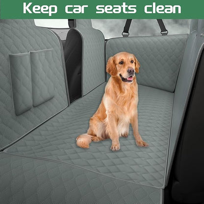 Bilisin Dog Car Seat Cover with Mesh Window 2013-2017 for