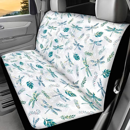 AFPANQZ Dragonfly Car Back Seat Covers Protector Rear Car Seat Cushion Dust and Scratch Proof Dust-Proof Washable Cover Universal Fits Cover for Car