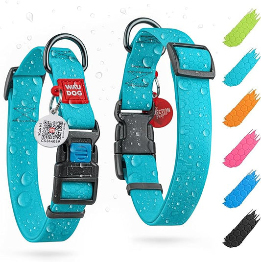 Waterproof Dog Collar (11" - 15 1/2"