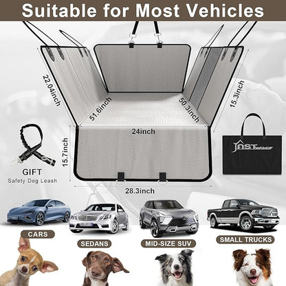 Back Seat Extender for Dogs Bottom，2024 Upgraded