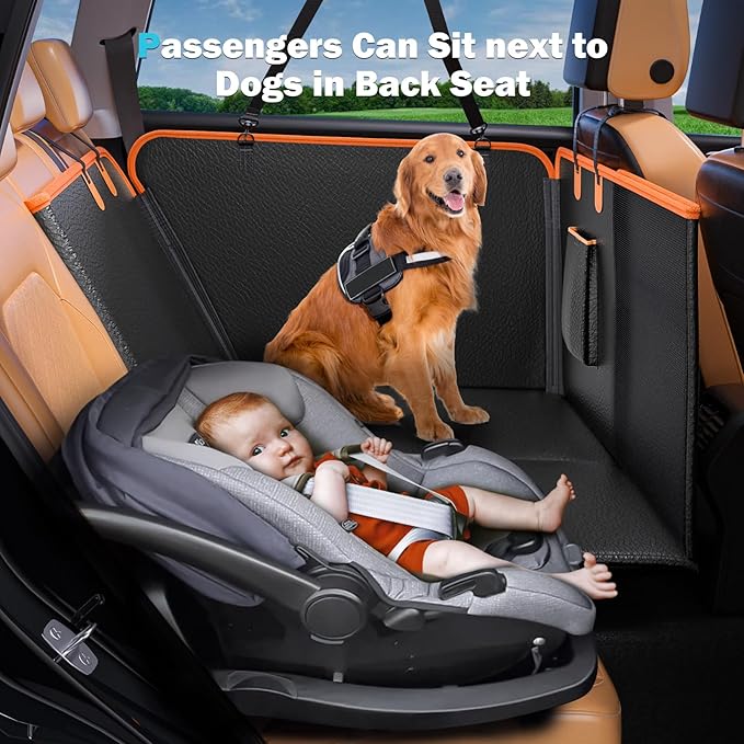 Back Seat Extender for Dogs 400LBS, Backseat