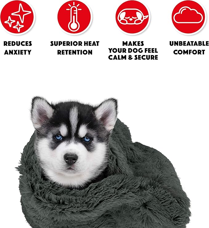 The Dog’s Blanket Sound Sleep Donut Dog Blanket
