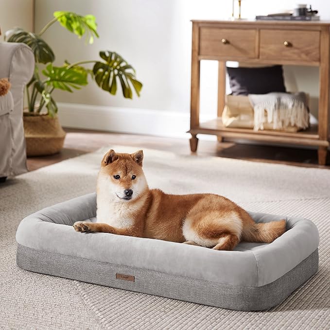 Lesure Memory Foam Dog Bed