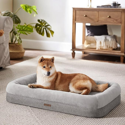 Lesure Memory Foam Dog Bed
