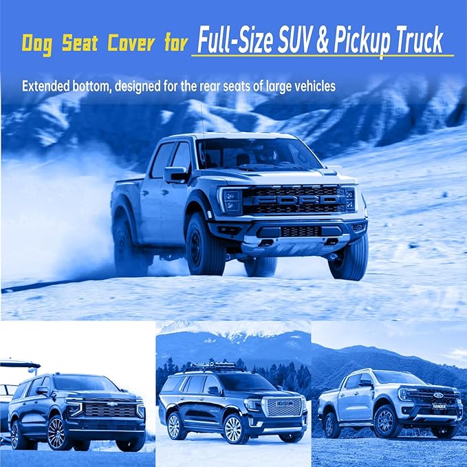 Back Seat Extender for Dogs 100% Waterproof