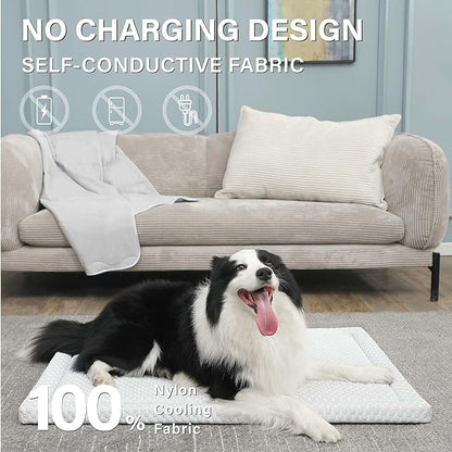 Breathable Dog Cooling Pad Kennels(35" Lx22 Wx1.5 T)