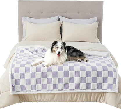 Lesure Waterproof Dog Blanket for Large Dogs 3D Textured