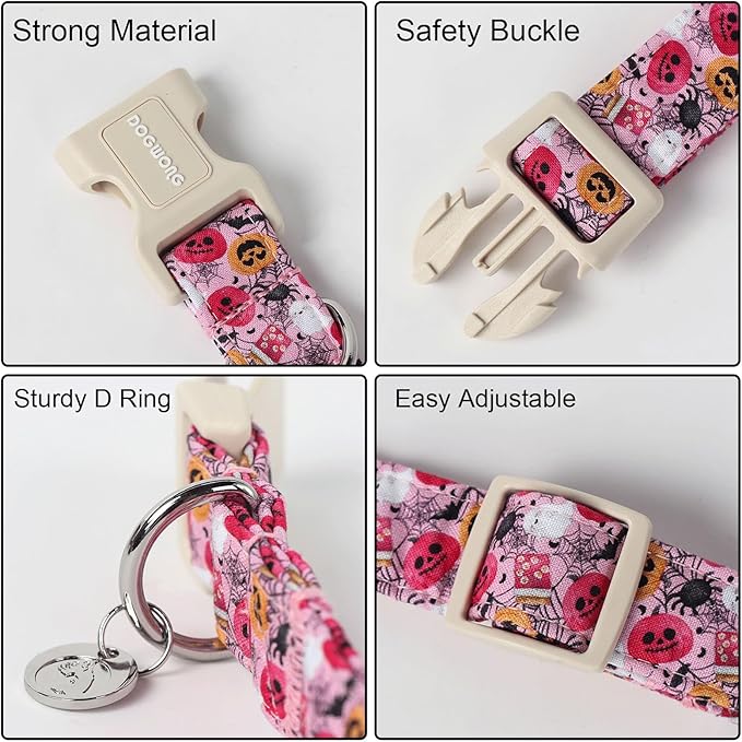 DOGWONG Pumpkin Dog Collar