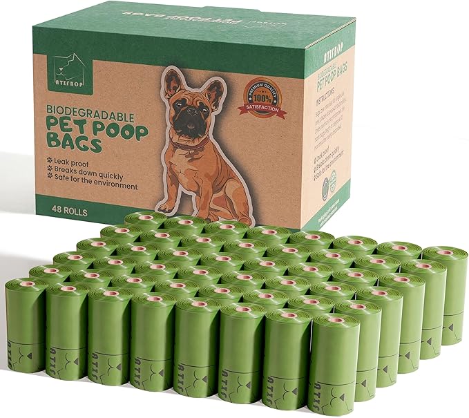 Biodegradable Dog Poop Bags 720 Count 48 Rolls