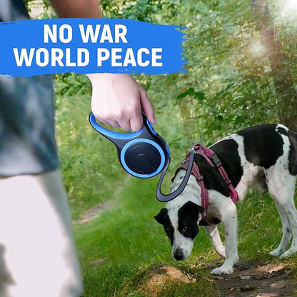26 FT Retractable Dog Leash with No Tangle 110lbs, One-Handed