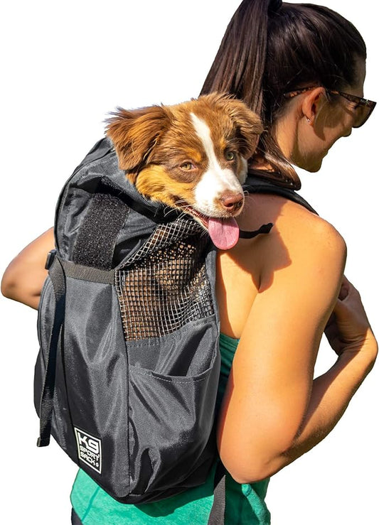 K9 Sport Sack Trainer | Dog Carrier Dog Backpack for Pets (X-Small, Irongate)