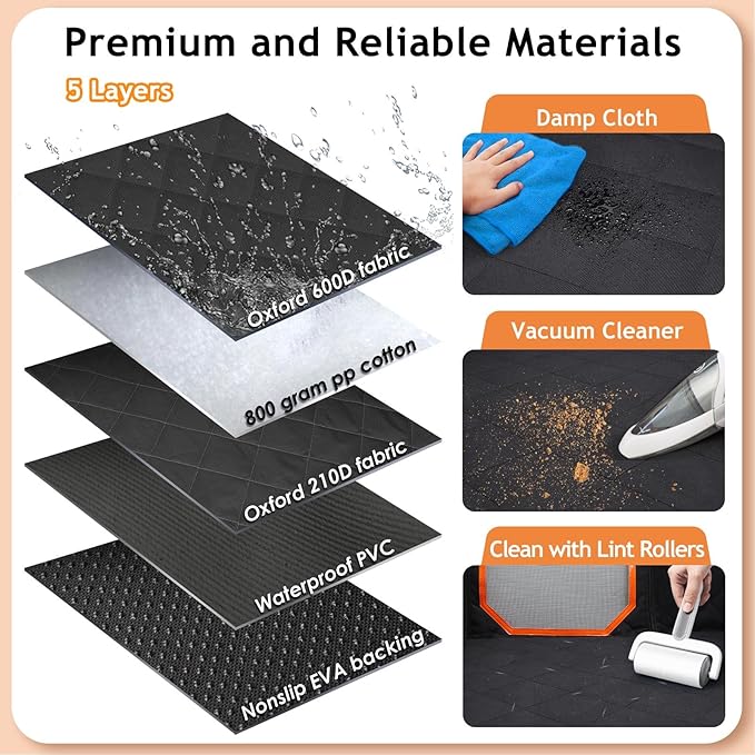 XL Dog Seat Cover for Truck F150