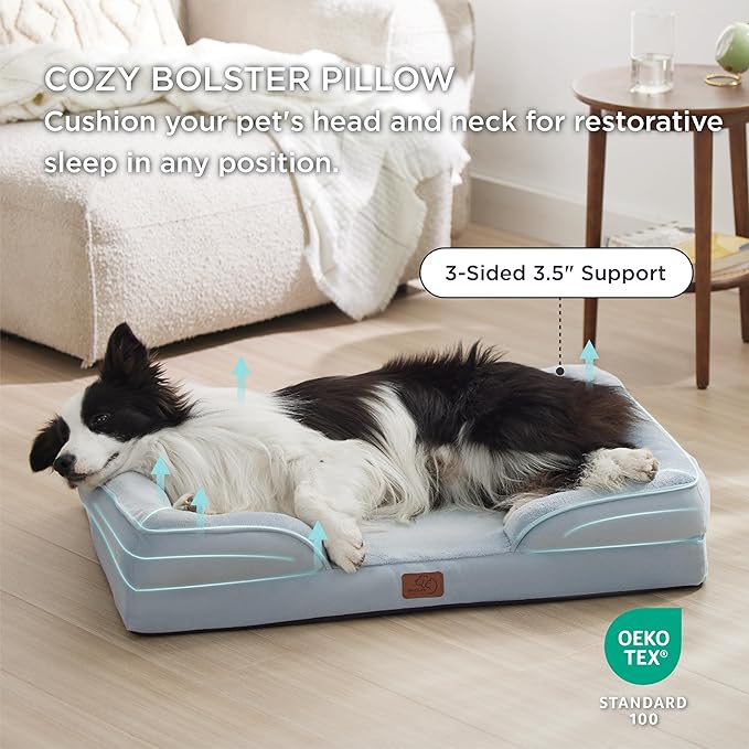 Bedsure Orthopedic Dog Bed for Large Dogs