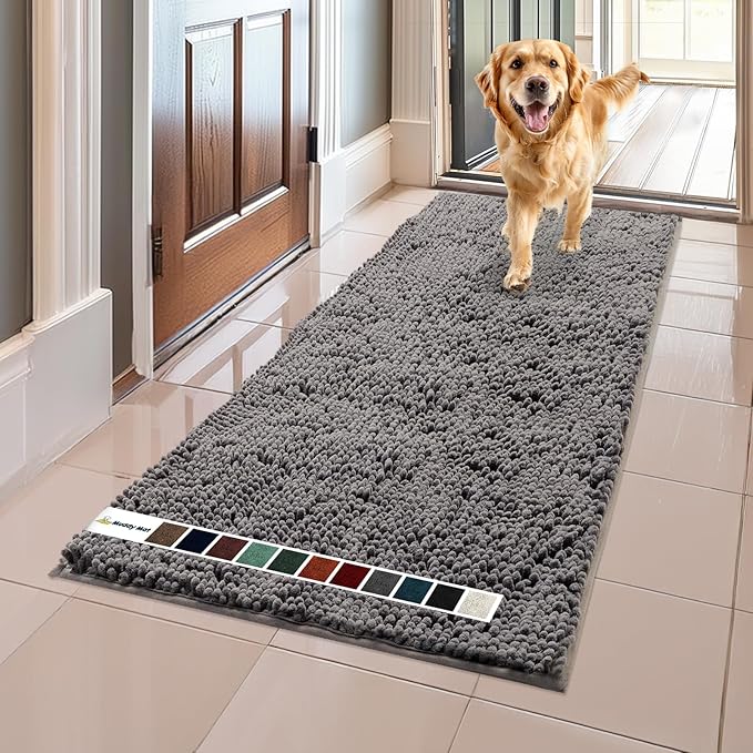 Muddy Mat AS-SEEN-ON-TV Highly Absorbent Microfiber Door Mat and Pet Rug 59"X24"