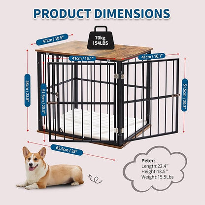 Made4Pets Dog Crate Furniture for Small Dogs 25"*18.5"*22.8"