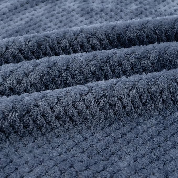 Dog Blanket or Cat Blanket or Pet Blanket (L/40" x 48", Blue)