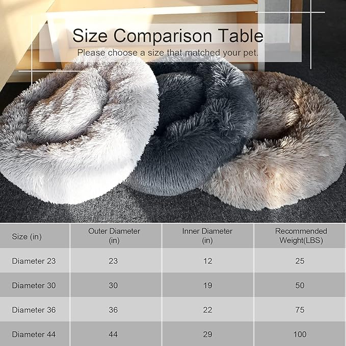 Dog Bed (44"x44"(Pack of 1), Camel)