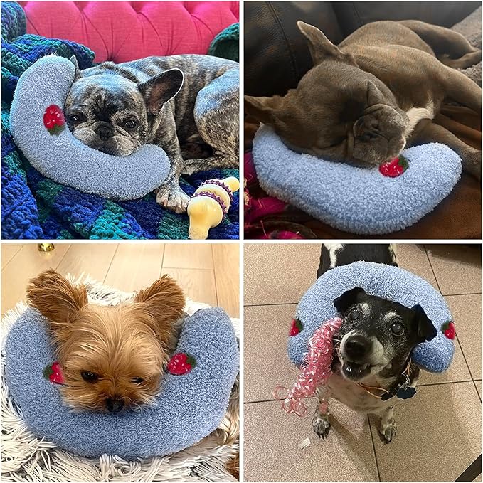 BABORUI Dog Calming Pillow for Small Dogs
