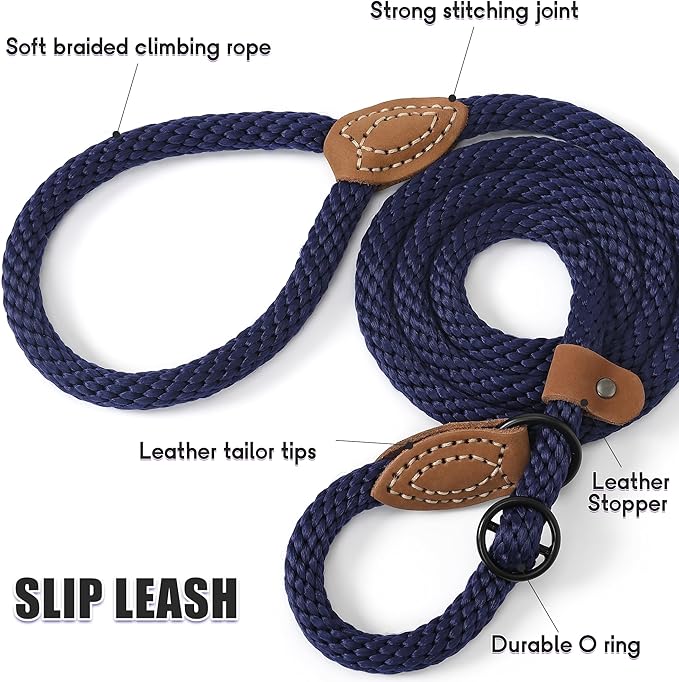 Mile High Life Slip Leads for Dogs 6 Feet