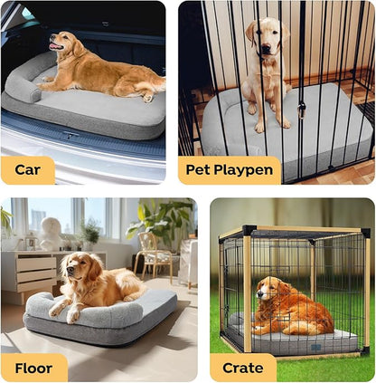 Veehoo Orthopedic Dog Bed for Medium & Large Sized Dog 60 lbs,