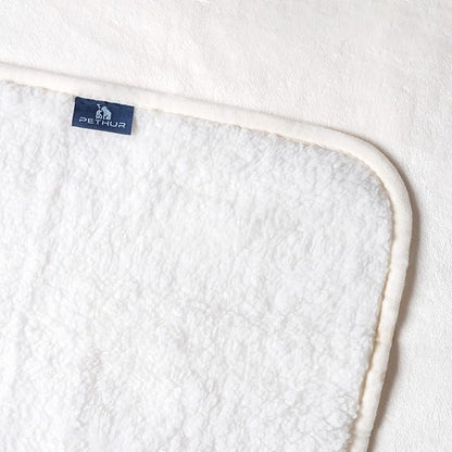 PETHUR Waterproof Dog Blankets for Medium Dogs 29"x40", Beige