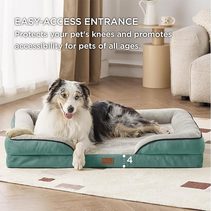 Bedsure Orthopedic Dog Bed for Extra Large Dogs 42"