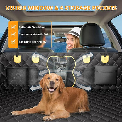 Hard Bottom Back Seat Extender for Dogs