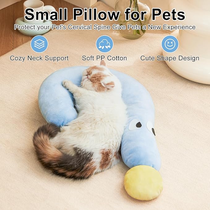 Jiupety Dog Cat Calming Pillows 25"x16", Machine