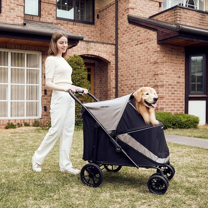 Buddyduggy Large Pet Stroller Rider Terry One Large
