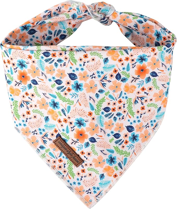 Unique Style Paws Cotton Dog Collar with Bow