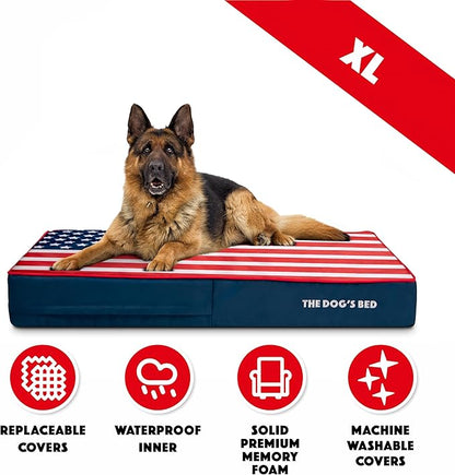 The Dog’s Bed Orthopedic Memory Foam Dog Bed 46x28, Pain