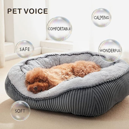 SIWA MARY Dog Beds for Small Medium Large Dogs & Cats. Washable Pet Bed