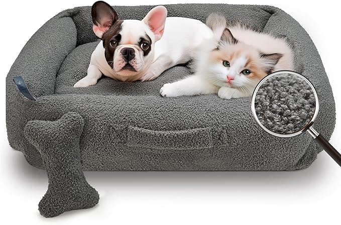 Sytopia Calming Dog Bed for Small Dogs 40'' L