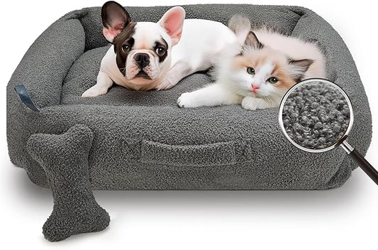Sytopia Calming Dog Bed for Small Dogs 40'' L
