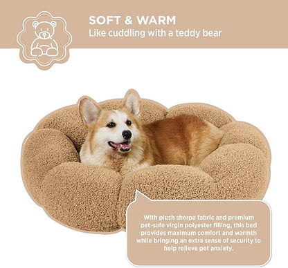 Lesure Calming Large Dog Bed 100 lbs, 36"