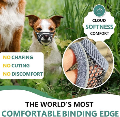 Dog Muzzle for Small Dogs Breathable Adjustable
