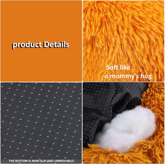 Small Dog Bed for Calming Dog 19 inches 10-100 lbs