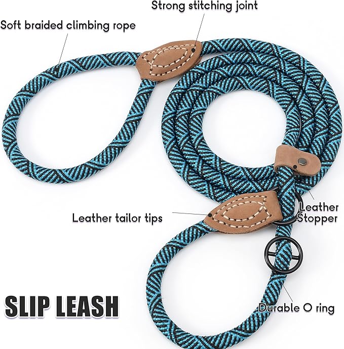 Mile High Life Slip Leads for Dogs 6 Feet